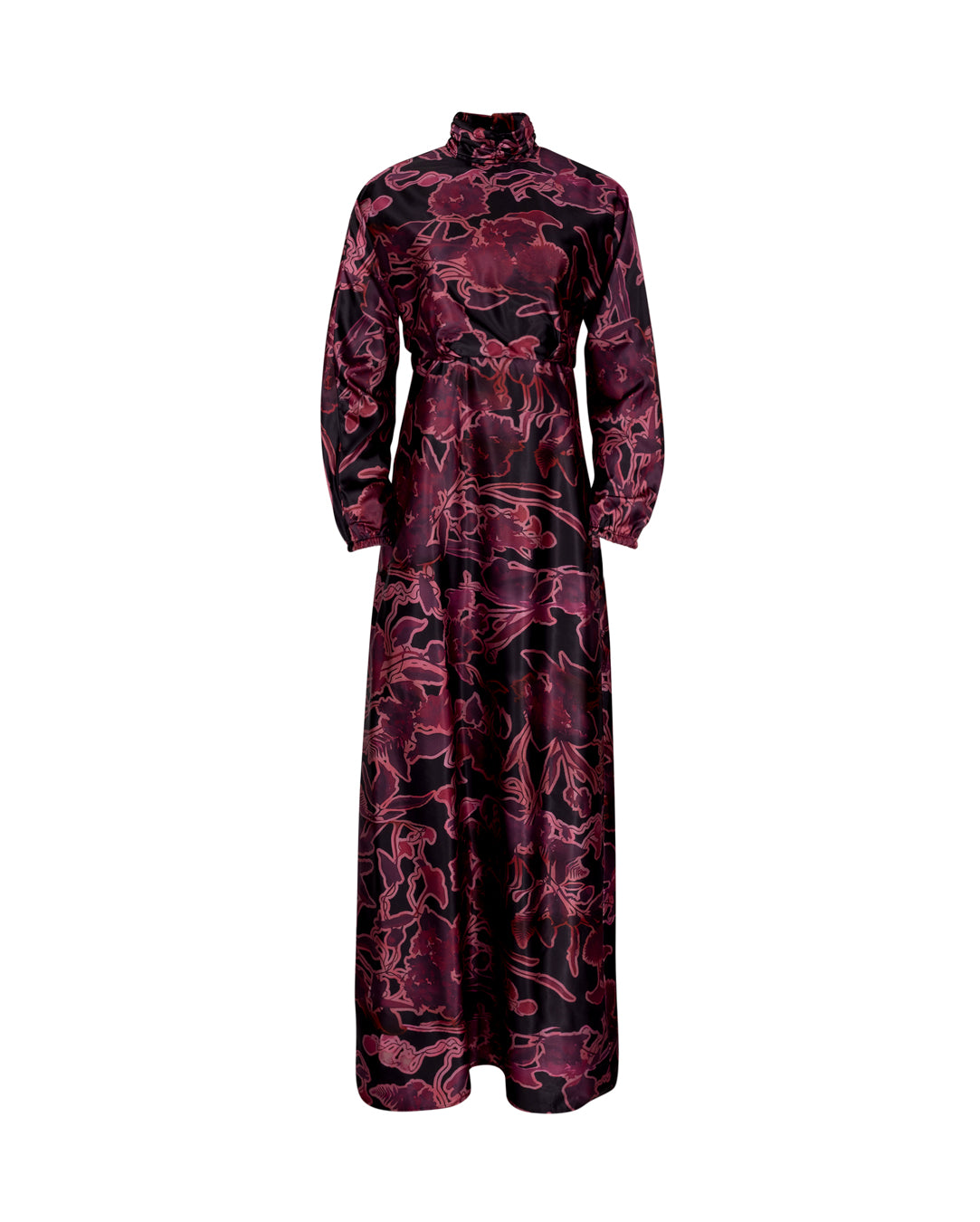 Print Waisted Dress