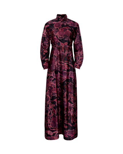Print Waisted Dress