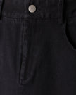 Denim Straight Maxi Skirt