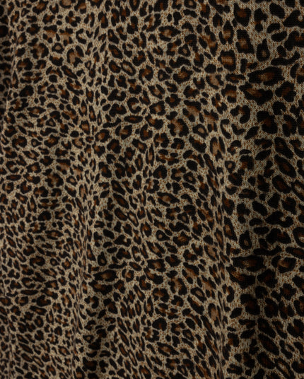 Leopard Turtleneck