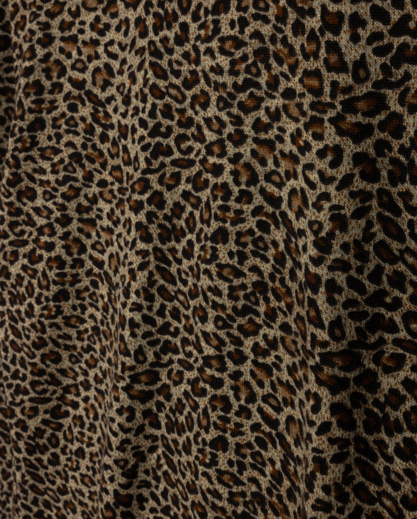 Leopard Turtleneck
