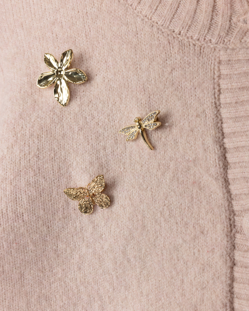 Butterfly Broach Cardigan