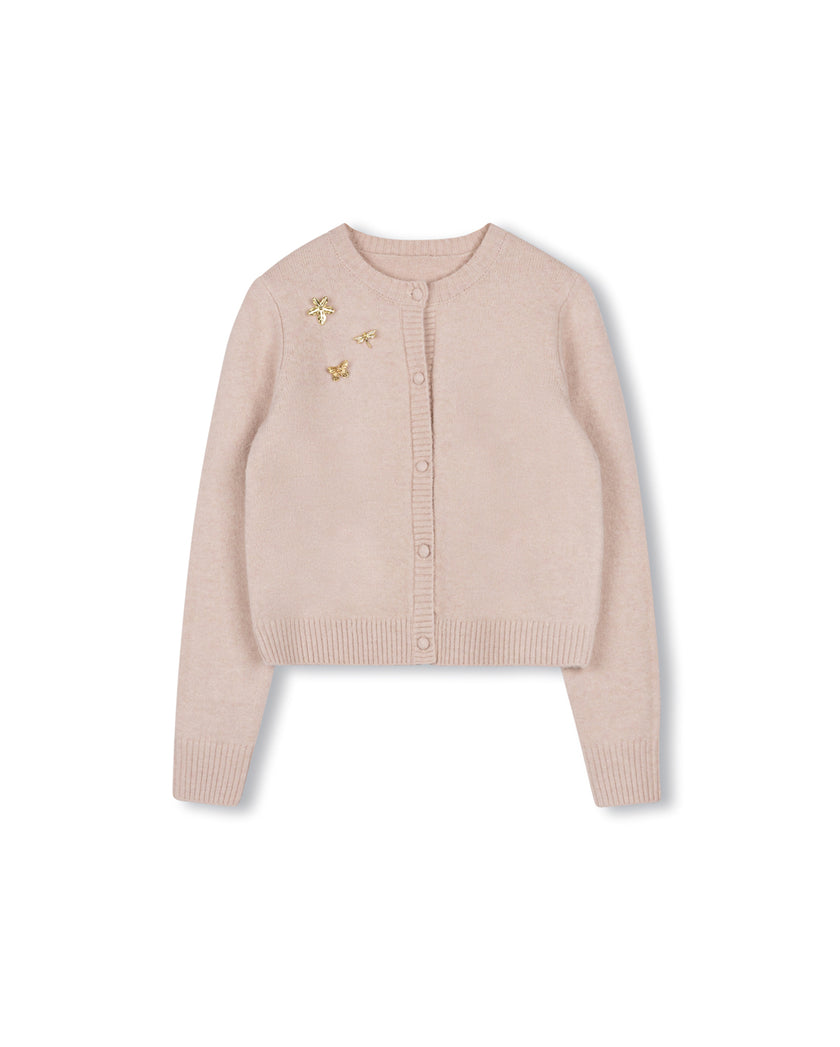 Butterfly Broach Cardigan
