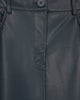 Alhama Leather Straight Maxi Skirt