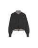 Open Neck Sweater With Turtleneck