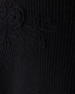Embroidered Turtleneck Sweater