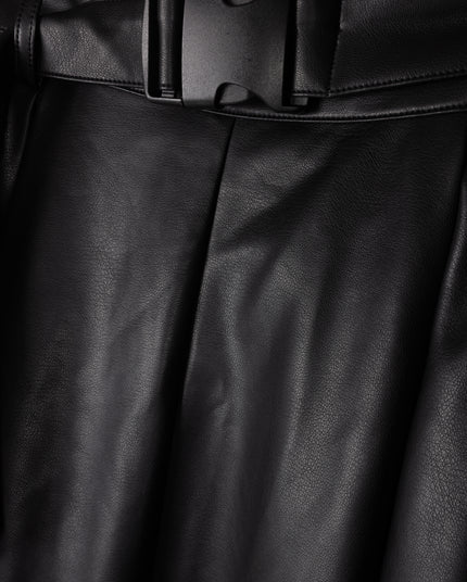 A-Line Belt Buckle Skirt