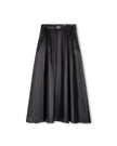 A-Line Belt Buckle Skirt