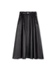 A-Line Belt Buckle Skirt