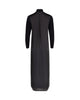 Knit and Silk Dress