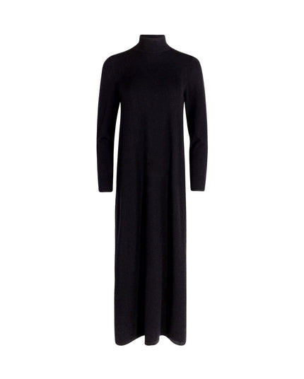 Knit and Silk Dress