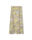 Nostalgia Kal Floral Linen Skirt