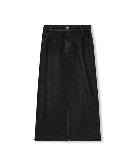 Story Washed Denim Skirt