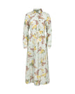 Georgette Floral Print Draw String Dress