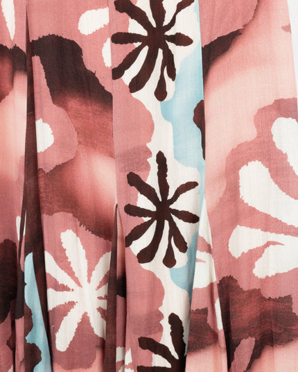 Shift Printed Maxi Flair Skirt