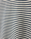 Striped Seam Detailed Tee