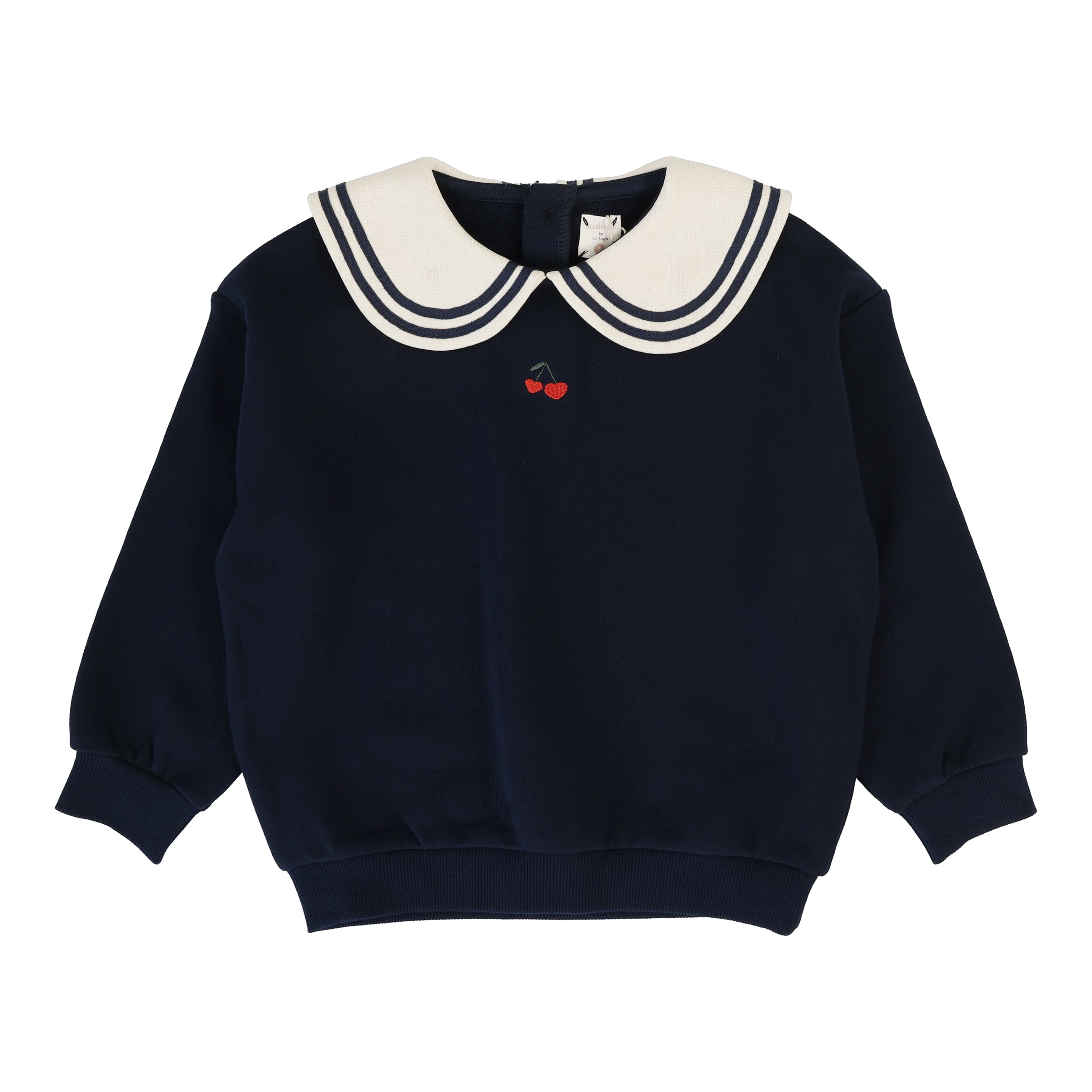 Embroidered Cherry Sweatshirt