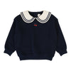 Embroidered Cherry Sweatshirt