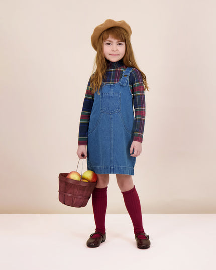 fw25 Plaid Mockneck