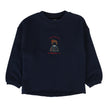 Plaid Detail Boys Sweatshirt