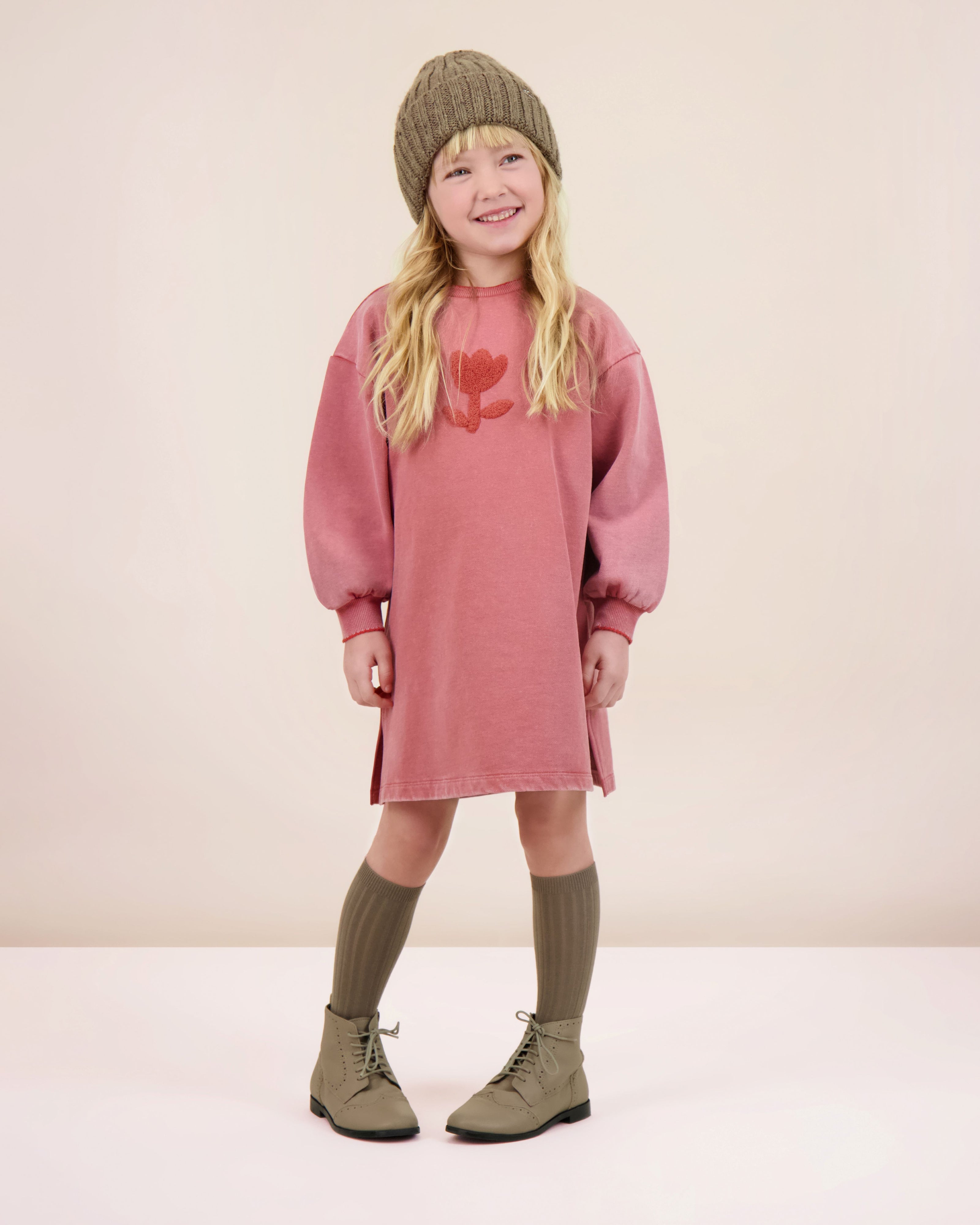 Sherpa Tulip Dress