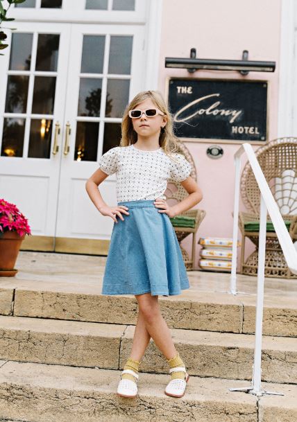 Lil Legs Puff Sleeve Tee SS
