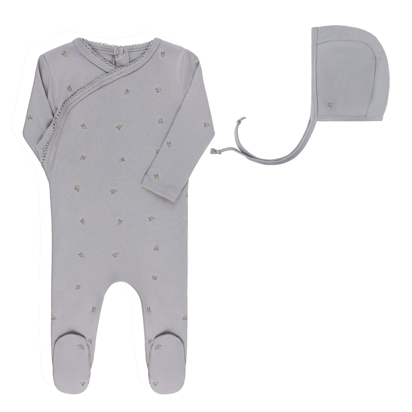 Embroidered Collection - Footie