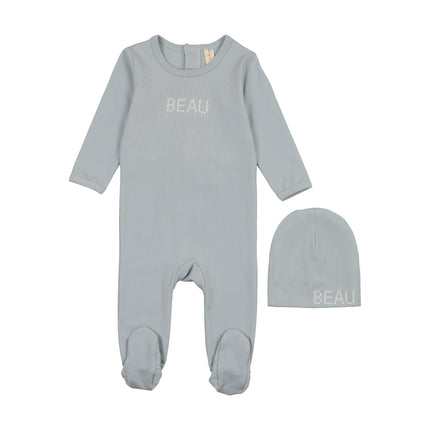 Stitched Beau Footie Set