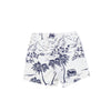 Toile Print Swim Shorts + Tank