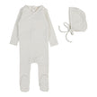 Woven Print Footie Set