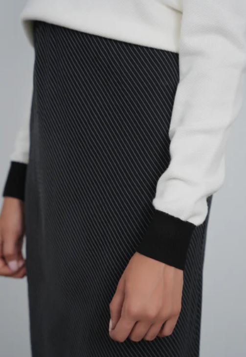 Point Maxi Slip Skirt fw25