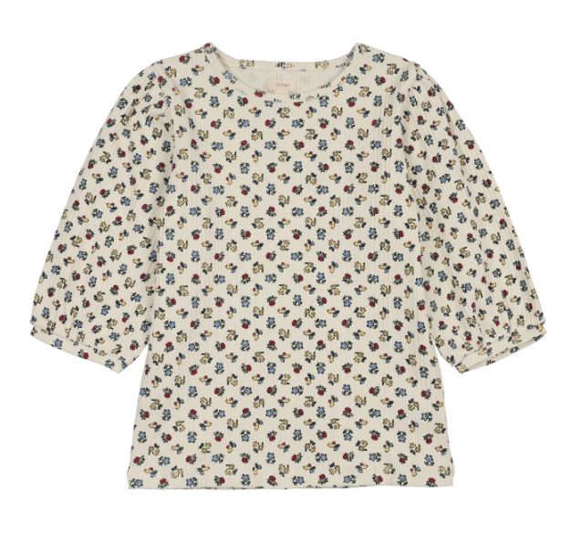 Lil Legs Puff Sleeve Tee 3/4