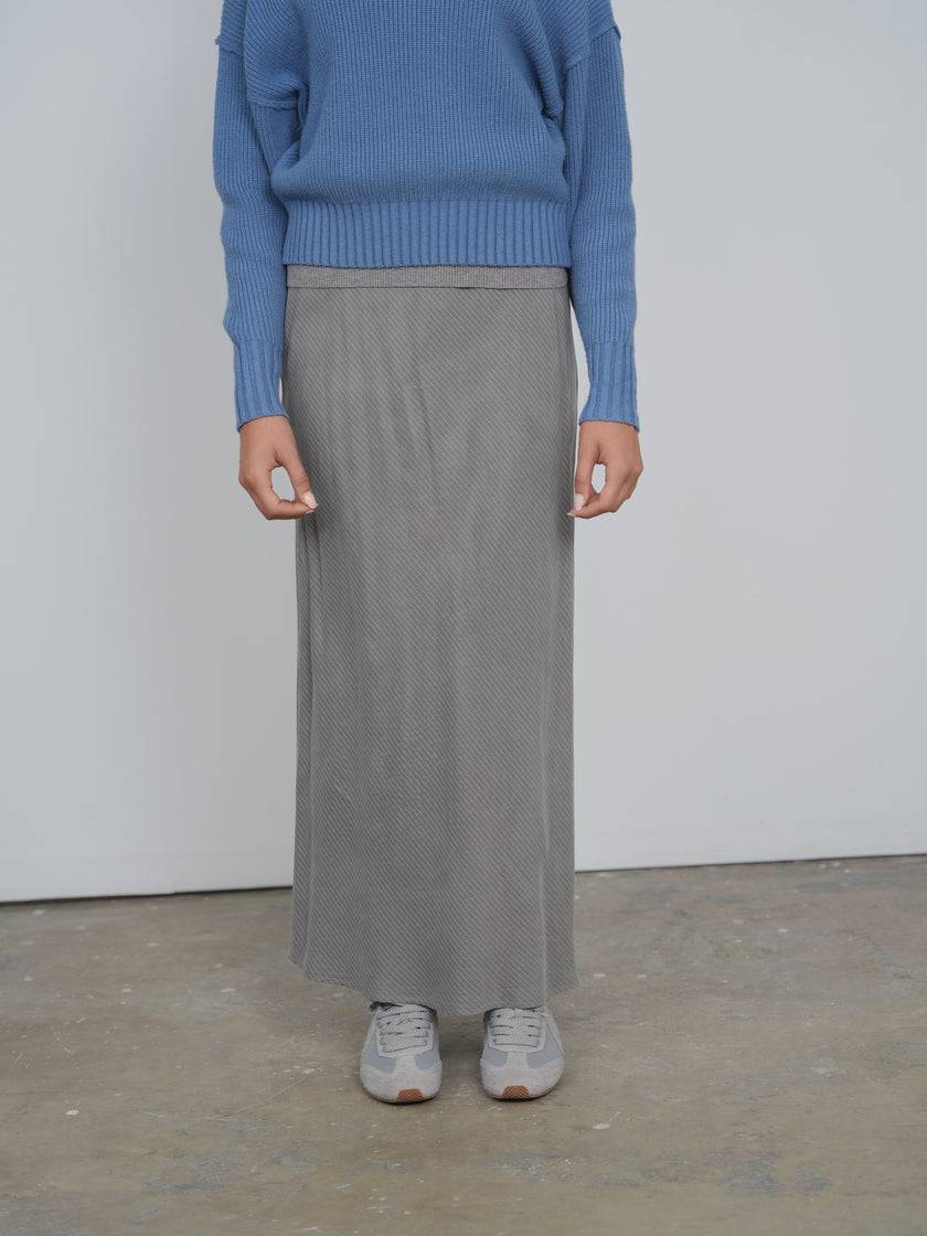 Point Maxi Slip Skirt fw25