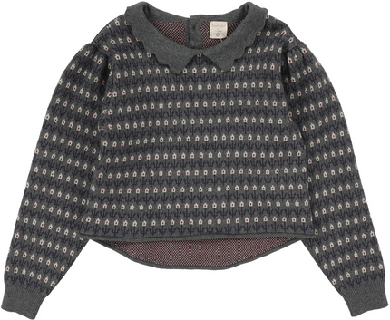 Floral Knit Sweater