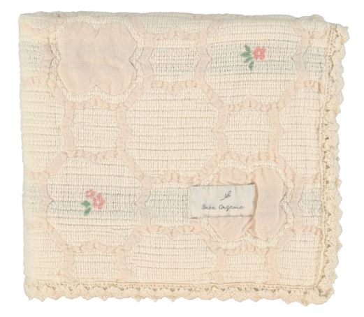 Bebe Organic Vintage Floral Blanket