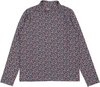 Printed Mocknecks Grey Floral