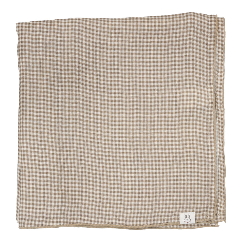 Gingham Swaddle