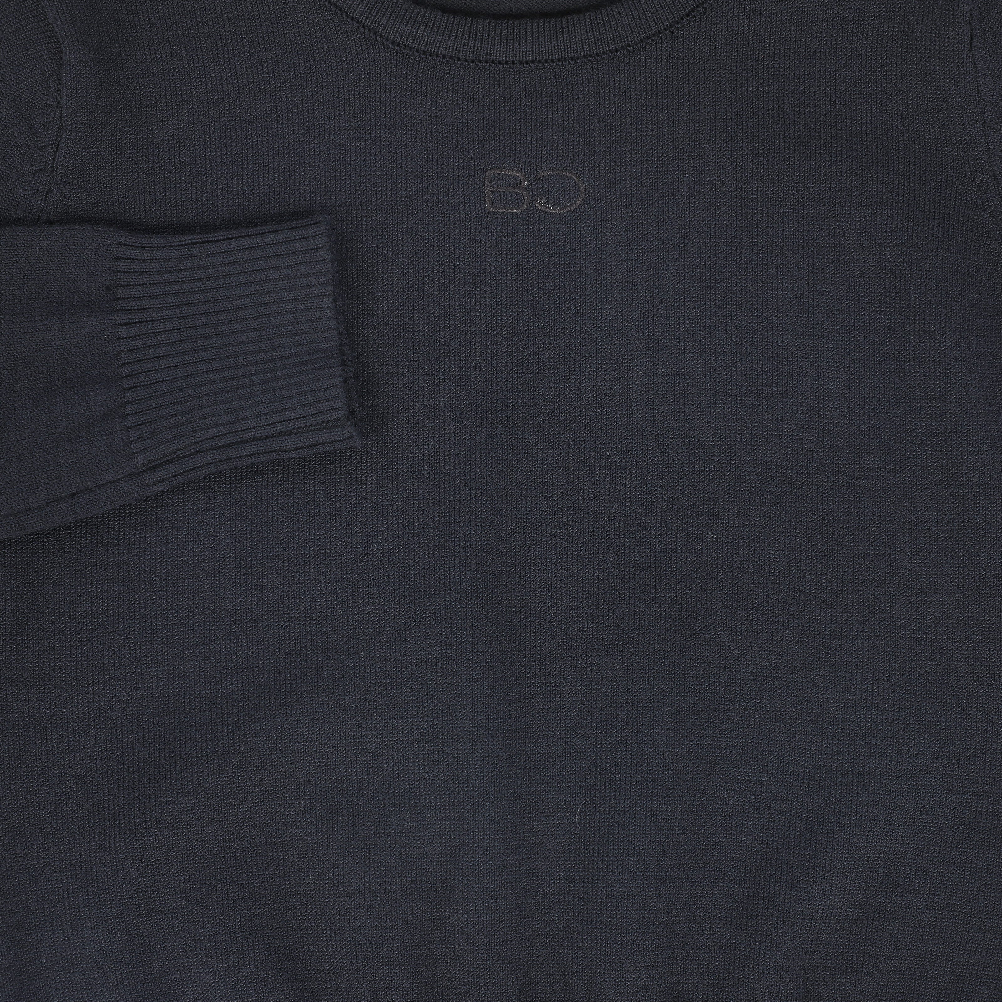 Logo Embroidered Crewneck Sweater