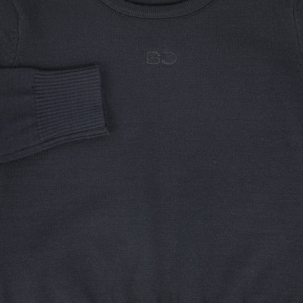 Logo Embroidered Crewneck Sweater