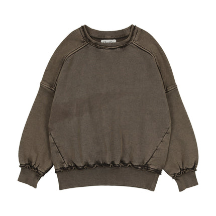 French Terry Washed Sweatshirt