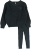 Knit V-Neck Toddler Set