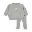 Lilette Graphic Tag Sweatshirt Set