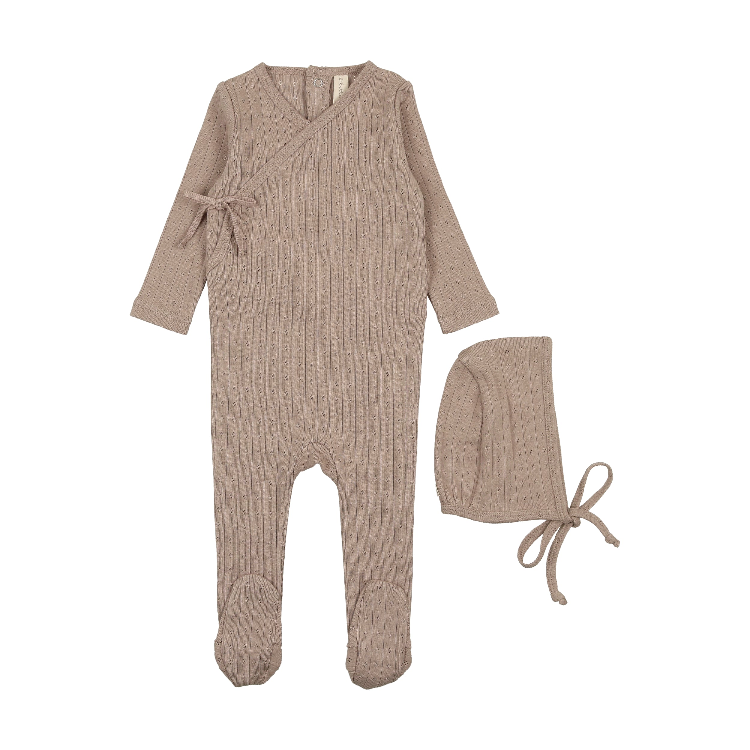 Fine Pointelle Footie  ss25