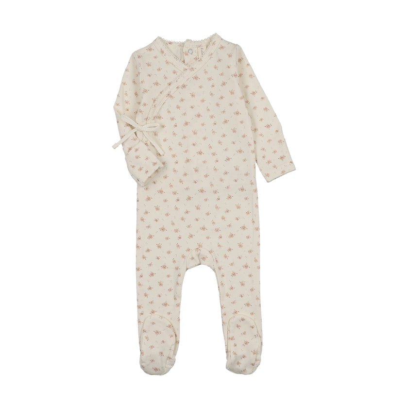 Lilette Printed Wrapover Footie