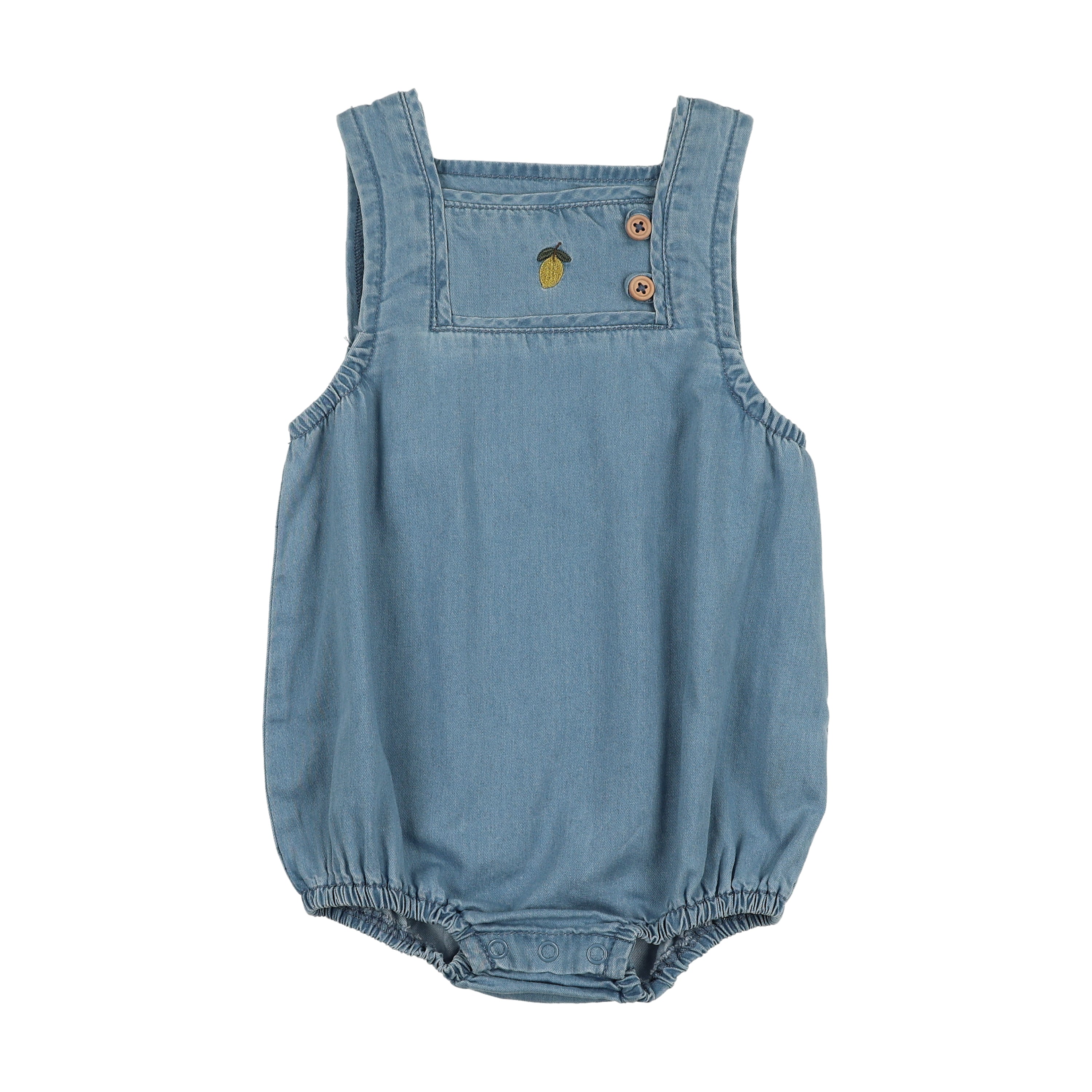 Lil Legs Denim Capsule Boys Romper