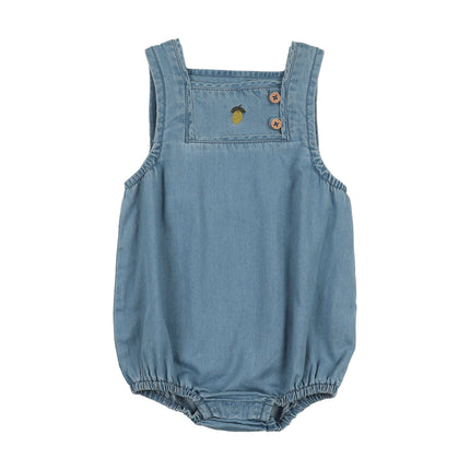 Lil Legs Denim Capsule Boys Romper