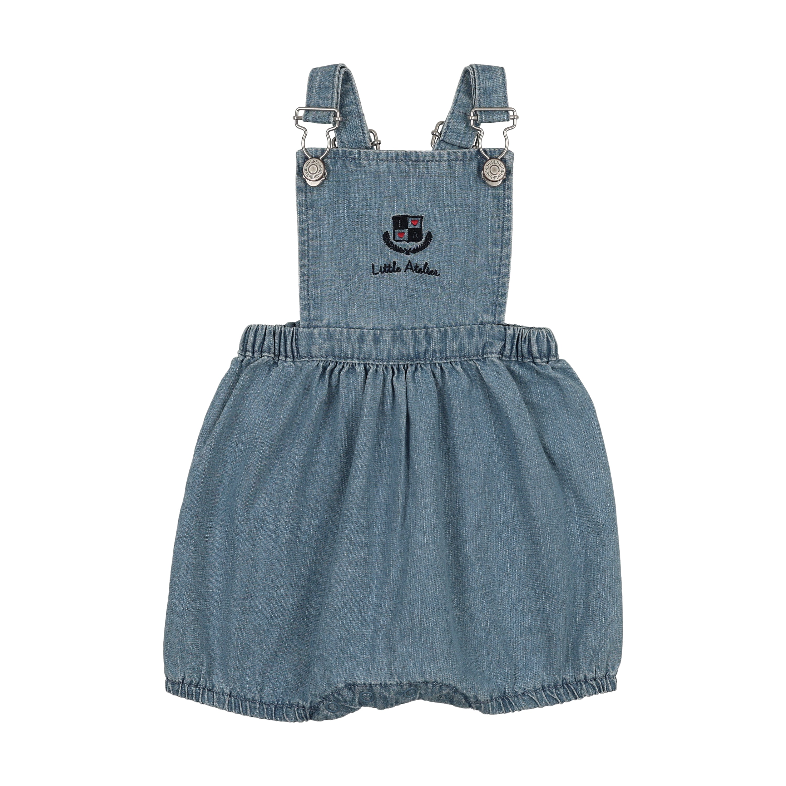 Lil Legs Denim City Girls Romper