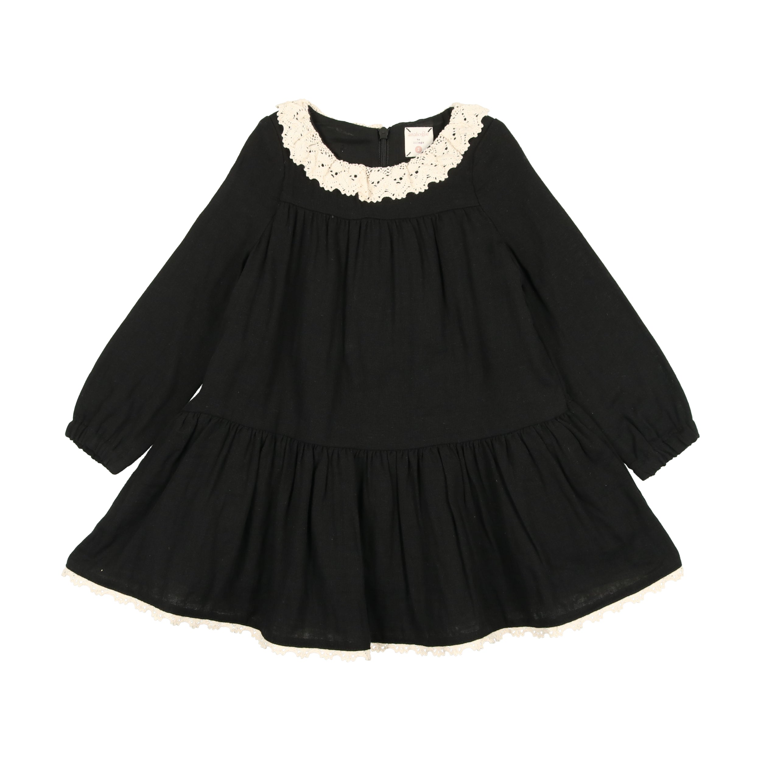 Lace Collar Dress