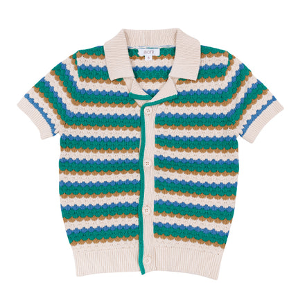 Motu Clay Button Polo