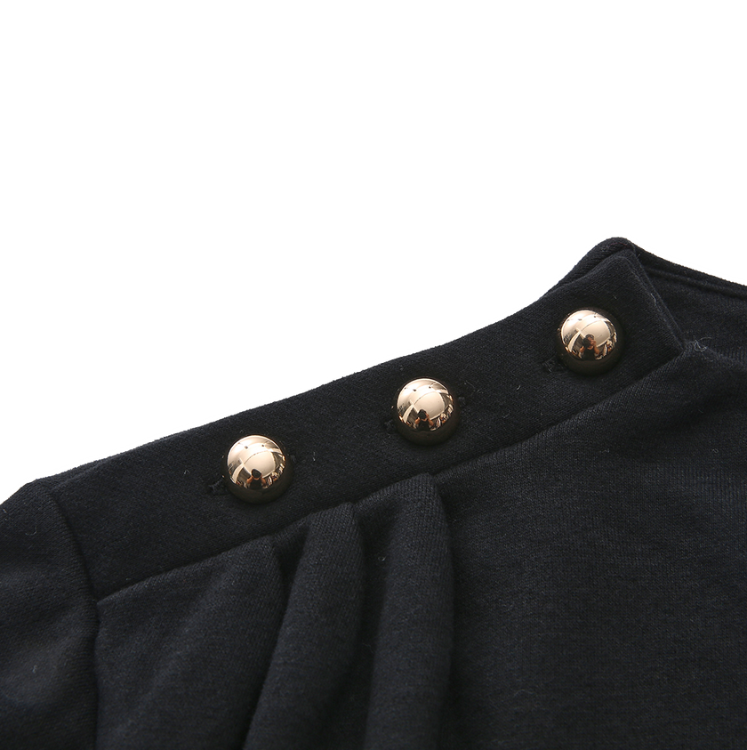 Shoulder Button Sweatshirt